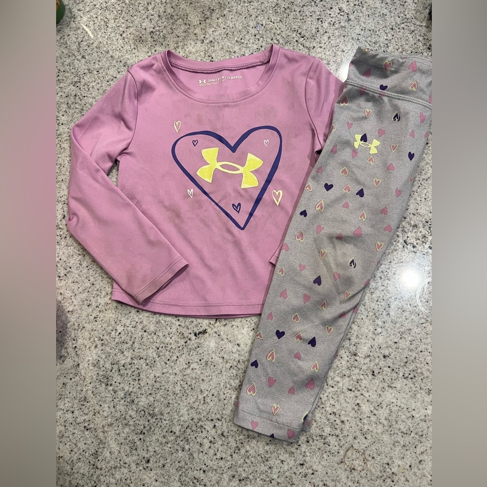 Under Armour Outfit Toddler Girl 24 months